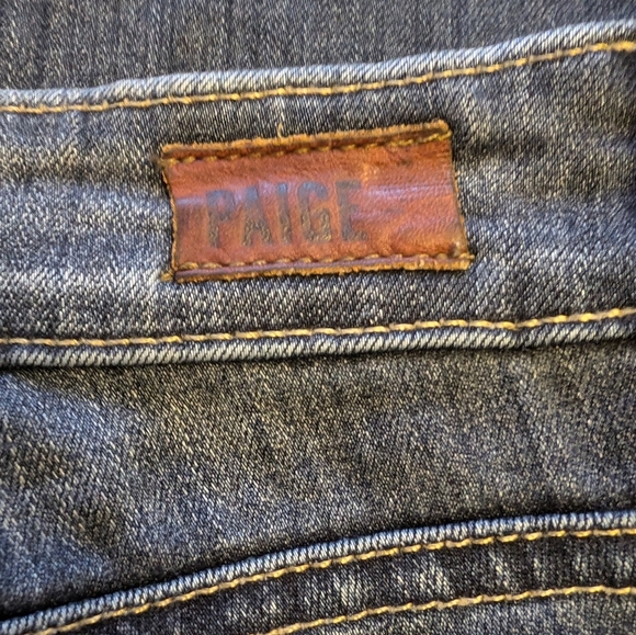 Paige Verdugo Ankle Jeans Size 8p - Picture 6 of 6